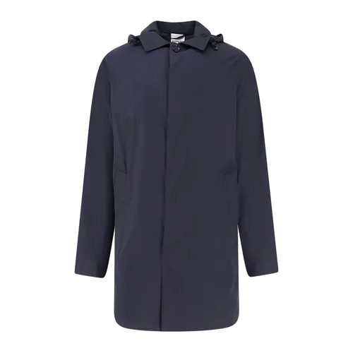 Aspesi - Coats > Parkas - Blue - Aspesi - Modalova