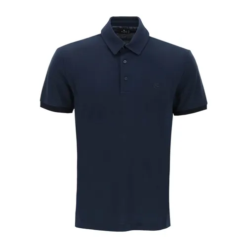 Etro - Tops > Polo Shirts - Blue - Etro - Modalova