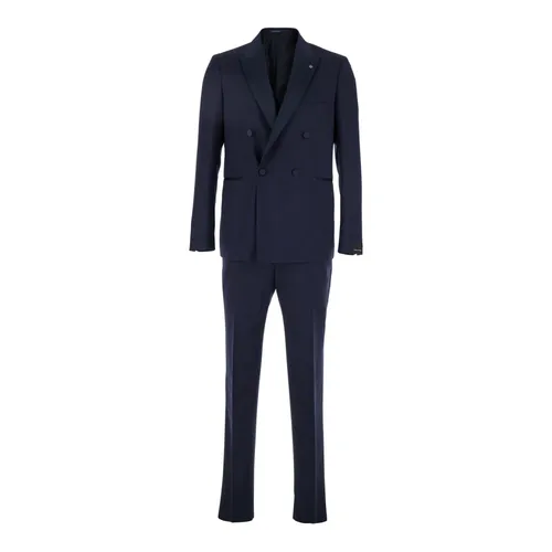 Suits > Suit Sets > Double Breasted Suits - - Tagliatore - Modalova