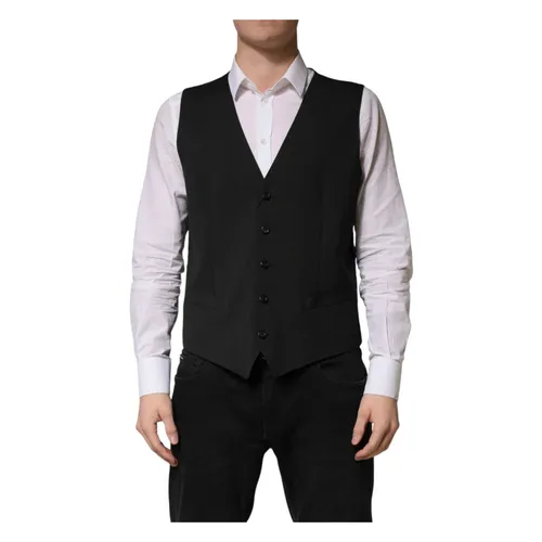 Suits > Suit Vests - - Dolce & Gabbana - Modalova