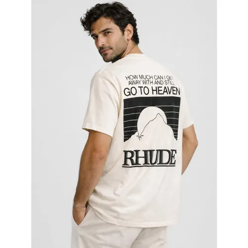 Rhude - Tops > T-Shirts - White - Rhude - Modalova