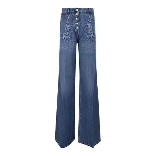 Etro - Jeans > Wide Jeans - Blue - Etro - Modalova