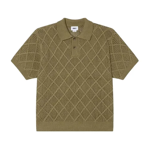 Obey - Tops > Polo Shirts - Green - Obey - Modalova