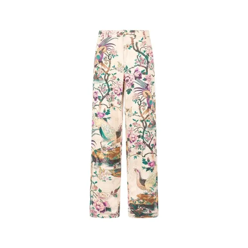 Trousers > Straight Trousers - - Roberto Cavalli - Modalova