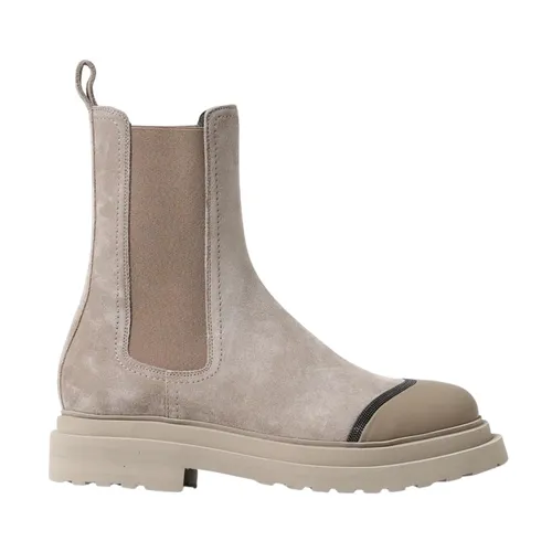 Shoes > Boots > Chelsea Boots - - Brunello Cucinelli - Modalova