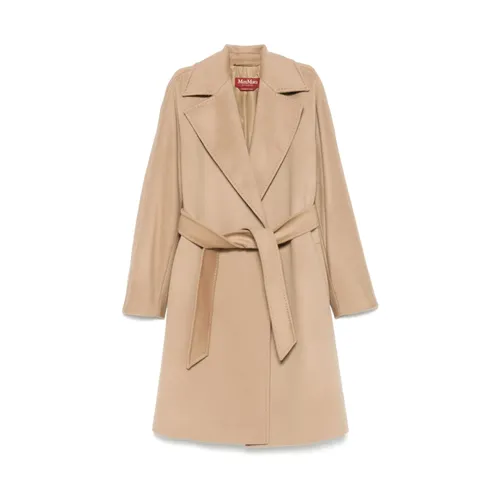 Coats > Belted Coats - - Max Mara Studio - Modalova