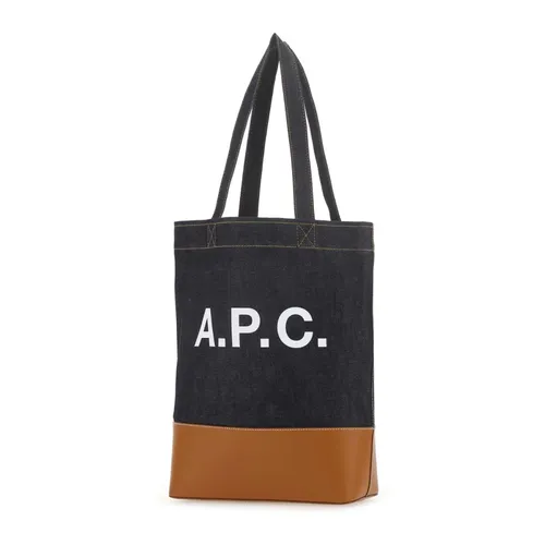 A.p.c. - Bags > Tote Bags - Blue - A.p.c. - Modalova