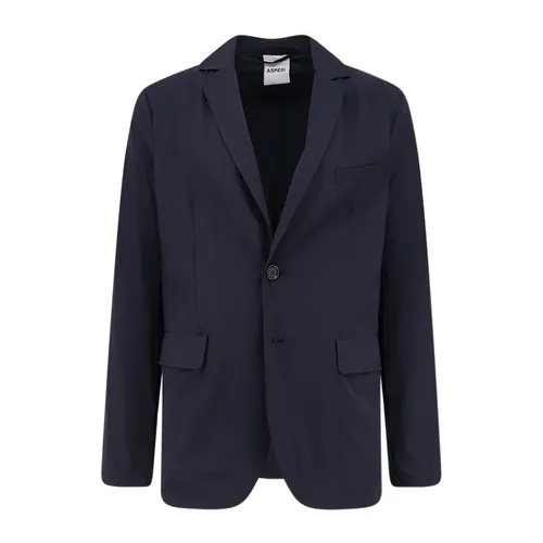 Aspesi - Jackets > Blazers - Blue - Aspesi - Modalova