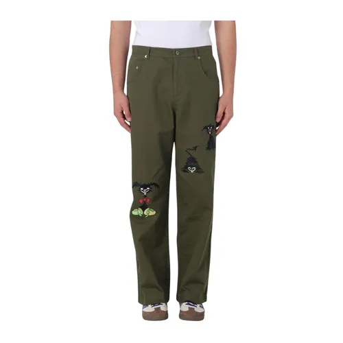 Trousers > Straight Trousers - - Brain Dead - Modalova