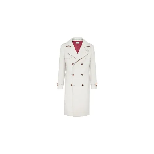 Coats > Double-Breasted Coats - - Brunello Cucinelli - Modalova