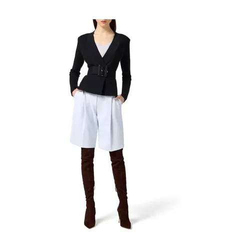 Jackets > Blazers - - Elisabetta Franchi - Modalova
