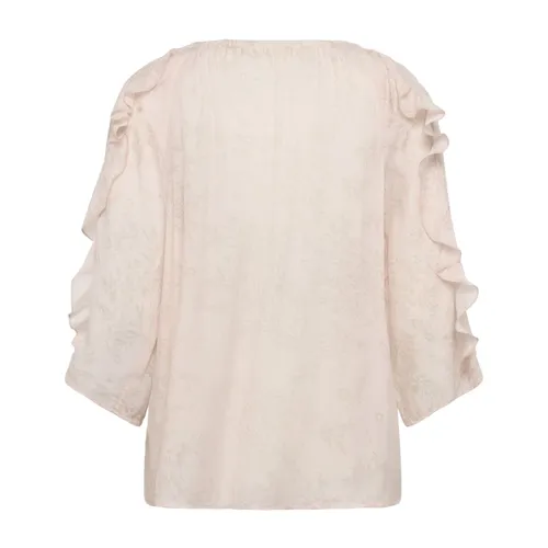 Blouses & Shirts > Blouses - - Cream - Modalova