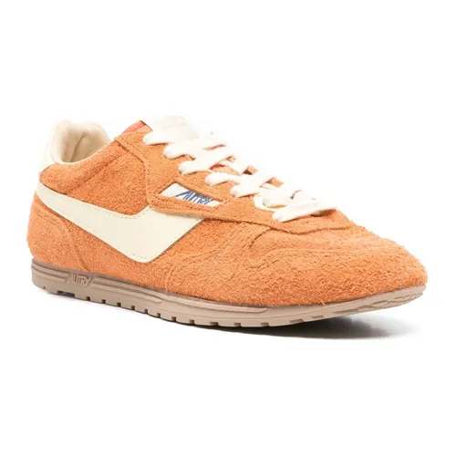 Autry - Shoes > Sneakers - Orange - Autry - Modalova