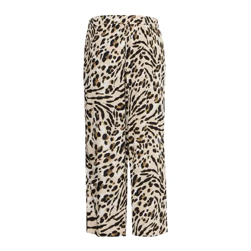 Trousers > Cropped Trousers - - Ichi - Modalova