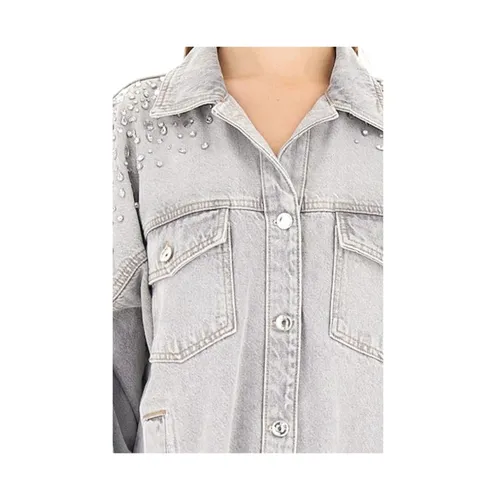 Jackets > Denim Jackets - - Liu Jo - Modalova