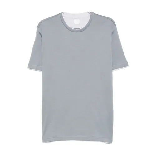 Eleventy - Tops > T-Shirts - Gray - Eleventy - Modalova