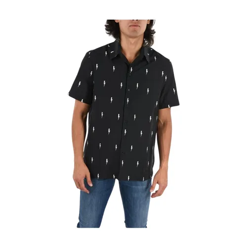 Shirts > Short Sleeve Shirts - - Neil Barrett - Modalova