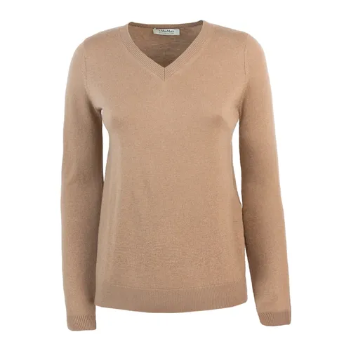 Knitwear > V-neck Knitwear - - Max Mara - Modalova