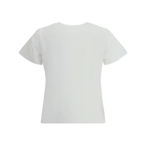 Moncler - Tops > T-Shirts - White - Moncler - Modalova