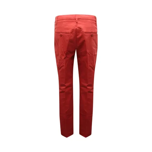 Dondup - Trousers > Chinos - Red - Dondup - Modalova