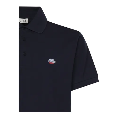 Etro - Tops > Polo Shirts - Blue - Etro - Modalova