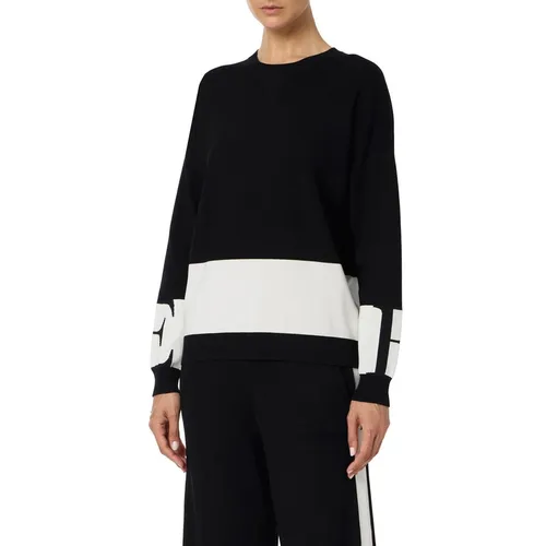 Knitwear > Round-neck Knitwear - - Elisabetta Franchi - Modalova