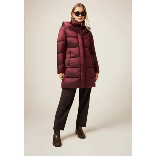 Oltre - Coats > Parkas - Red - Oltre - Modalova