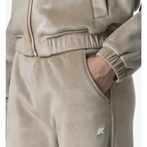 Trousers > Wide Trousers - - K-Way - Modalova