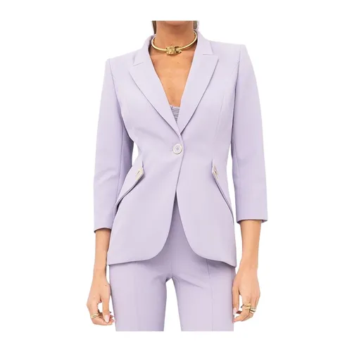 Jackets > Blazers - - Elisabetta Franchi - Modalova