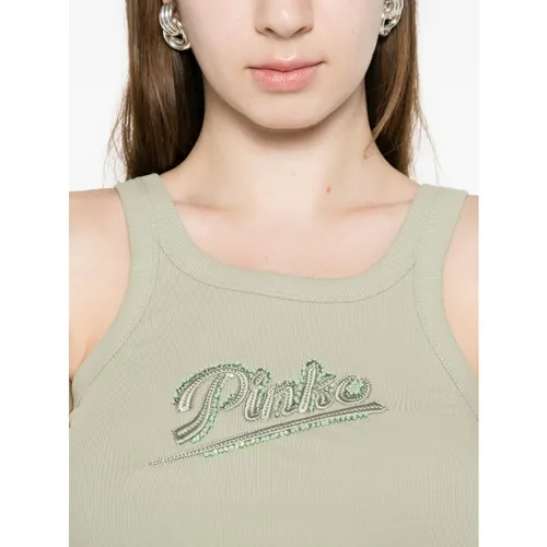 Tops > Sleeveless Tops - - Pinko - Modalova