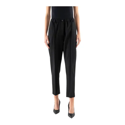 Trousers > Cropped Trousers - - Tela - Modalova