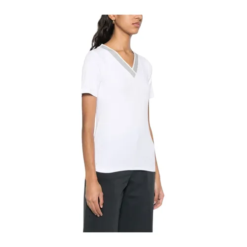 Tops > T-Shirts - - Peserico - Modalova