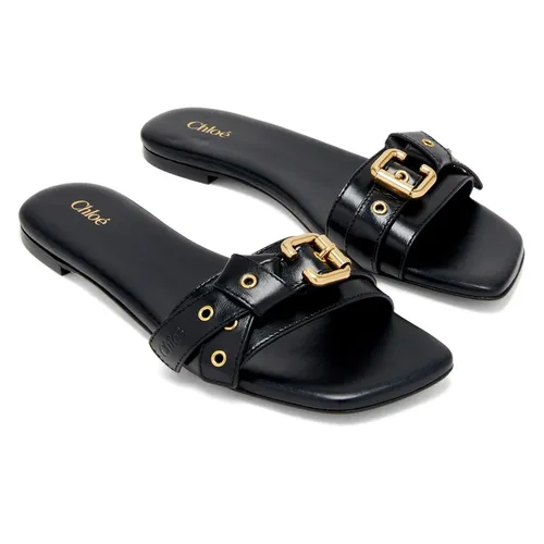 Shoes > Flip Flops & Sliders > Sliders - - Chloé - Modalova