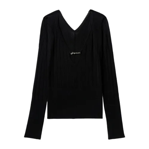 Knitwear > V-neck Knitwear - - Jacquemus - Modalova