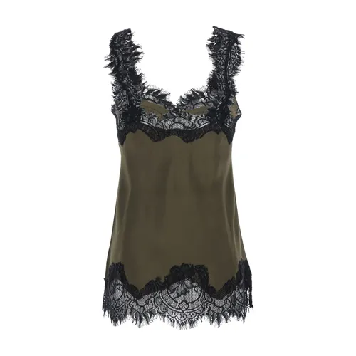 Tops > Sleeveless Tops - - Gold Hawk - Modalova