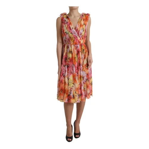 Dresses > Day Dresses > Midi Dresses - - Dolce & Gabbana - Modalova