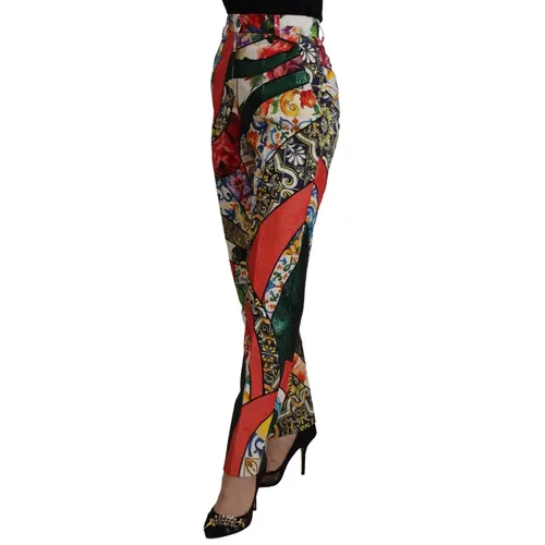 Trousers > Slim-fit Trousers - - Dolce & Gabbana - Modalova