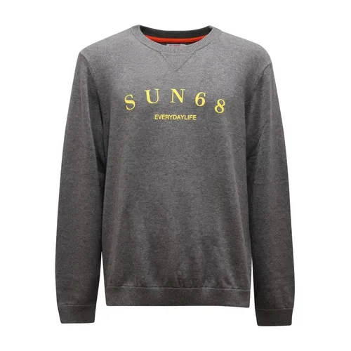 Knitwear > Round-neck Knitwear - - Sun68 - Modalova