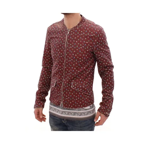 Jackets > Leather Jackets - - Dolce & Gabbana - Modalova