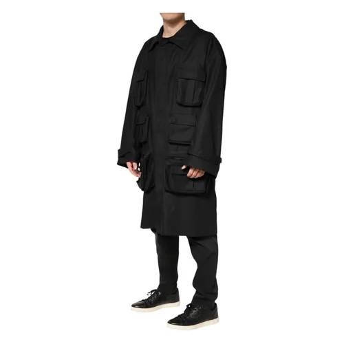 Coats > Trench Coats - - Dolce & Gabbana - Modalova