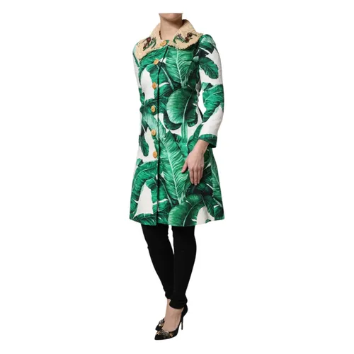 Coats > Single-Breasted Coats - - Dolce & Gabbana - Modalova