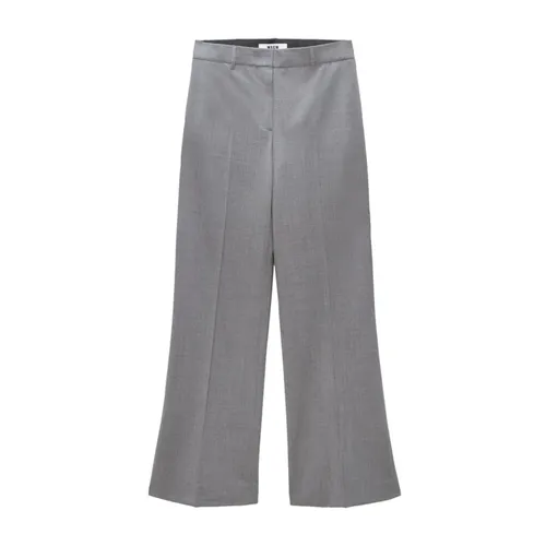 Trousers > Wide Trousers - - Msgm - Modalova