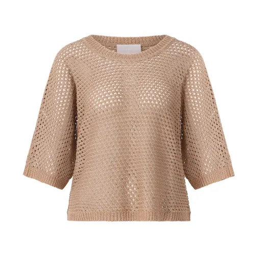 Knitwear > Round-neck Knitwear - - Hemisphere - Modalova