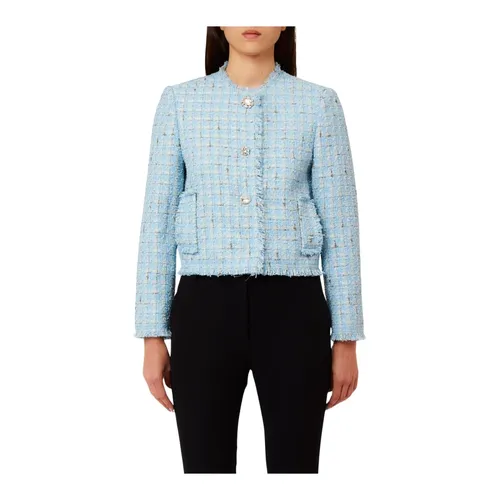 Jackets > Tweed Jackets - - Liu Jo - Modalova