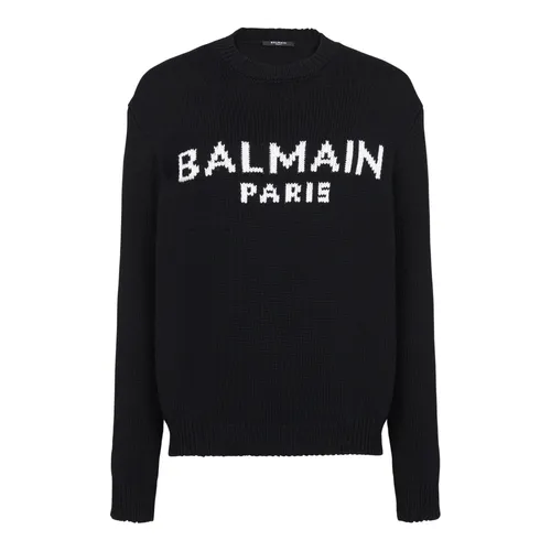 Knitwear > Round-neck Knitwear - - Balmain - Modalova