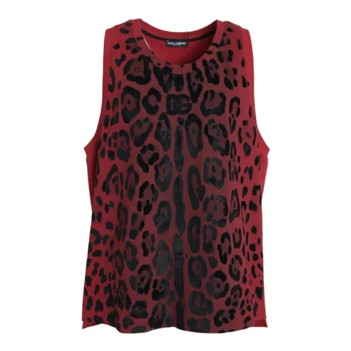 Tops > Sleeveless Tops - - Dolce & Gabbana - Modalova