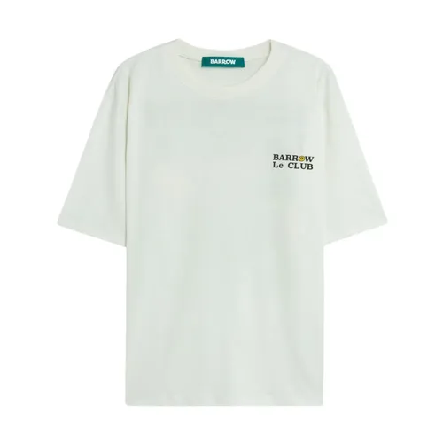 Barrow - Tops > T-Shirts - White - Barrow - Modalova