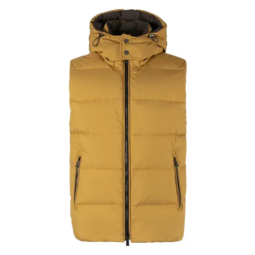 Moorer - Jackets > Vests - Yellow - Moorer - Modalova