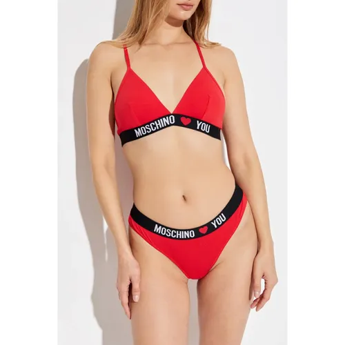 Moschino - Underwear > Bras - Red - Moschino - Modalova