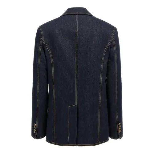 Etro - Jackets > Blazers - Blue - Etro - Modalova
